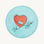 Heart Round Floor Cushion - We Love Hong Kong