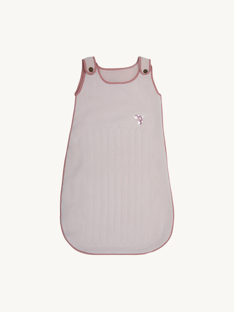 Organic Muslin Sleeping Bag - Pink Blossom