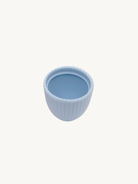 Sea Shell Cup with Lid - Blue