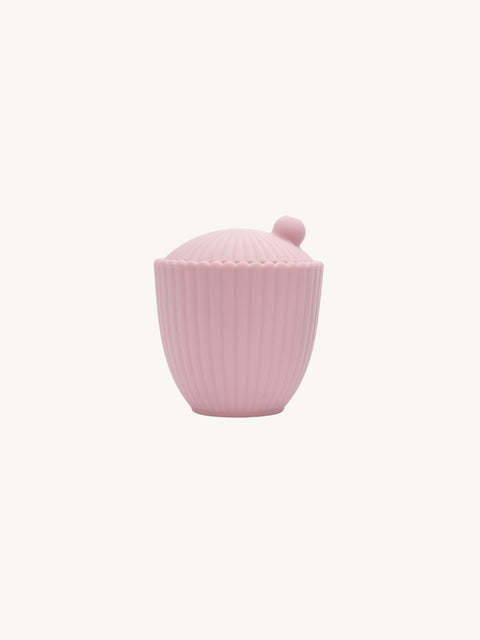 Sea Shell Cup with Lid - Pink