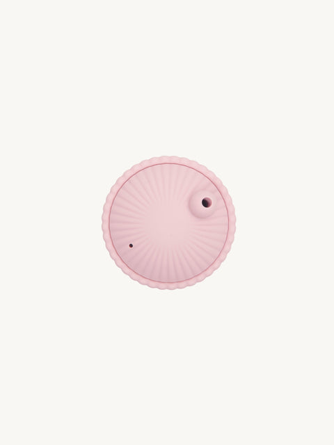 Sea Shell Cup with Lid - Pink