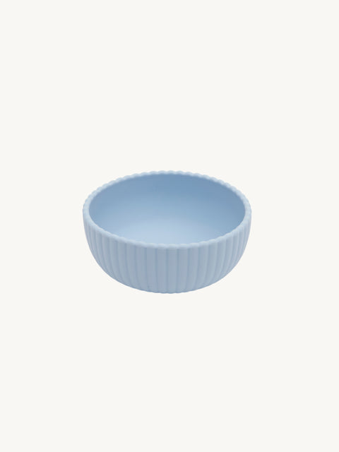 Sea Shell Silicone Bowl - Blue