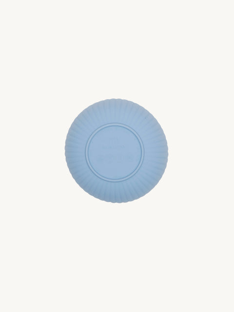 Sea Shell Silicone Bowl - Blue