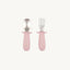 Seashell Baby Fork and Spoon - Pink