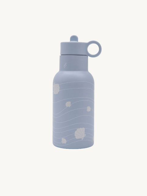 Seashell Insulated Drinking Bottle 350ML - Blue