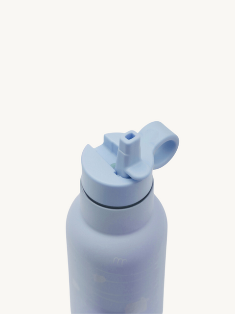 Seashell Insulated Drinking Bottle 350ML - Blue