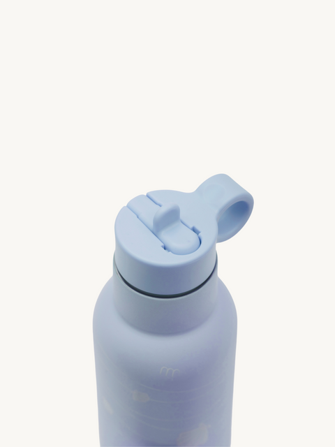 Seashell Insulated Drinking Bottle 350ML - Blue