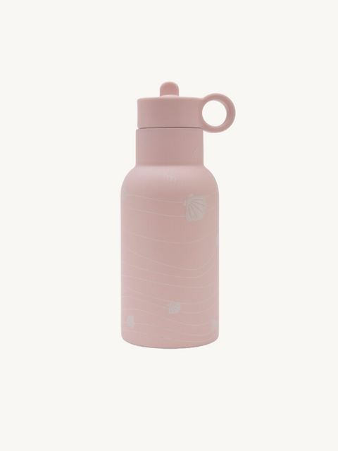 Seashell Insulated Drinking Bottle 350ML - Pink