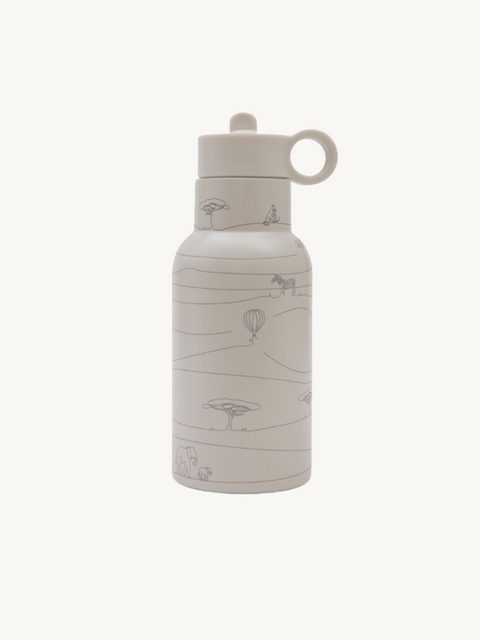 Seashell Insulated Drinking Bottle 350ML - Cream