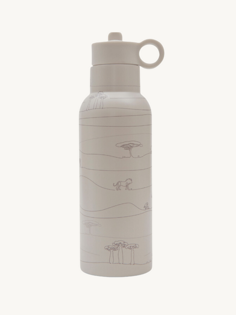 Seashell Insulated Drinking Bottle 500ML - Cream