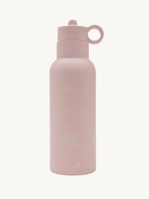 Seashell Insulated Drinking Bottle 500ML - Pink